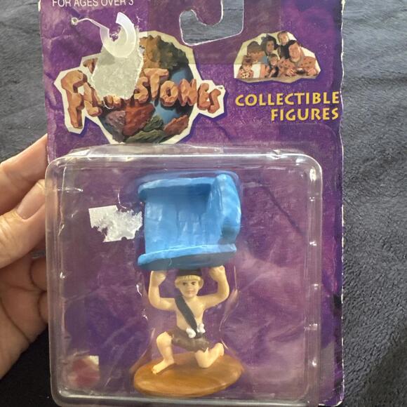 1993‎ MATTEL THE FLINTSTONRS COLLECTIBLE FIGURES BAMM-BAMM - Picture 1 of 2